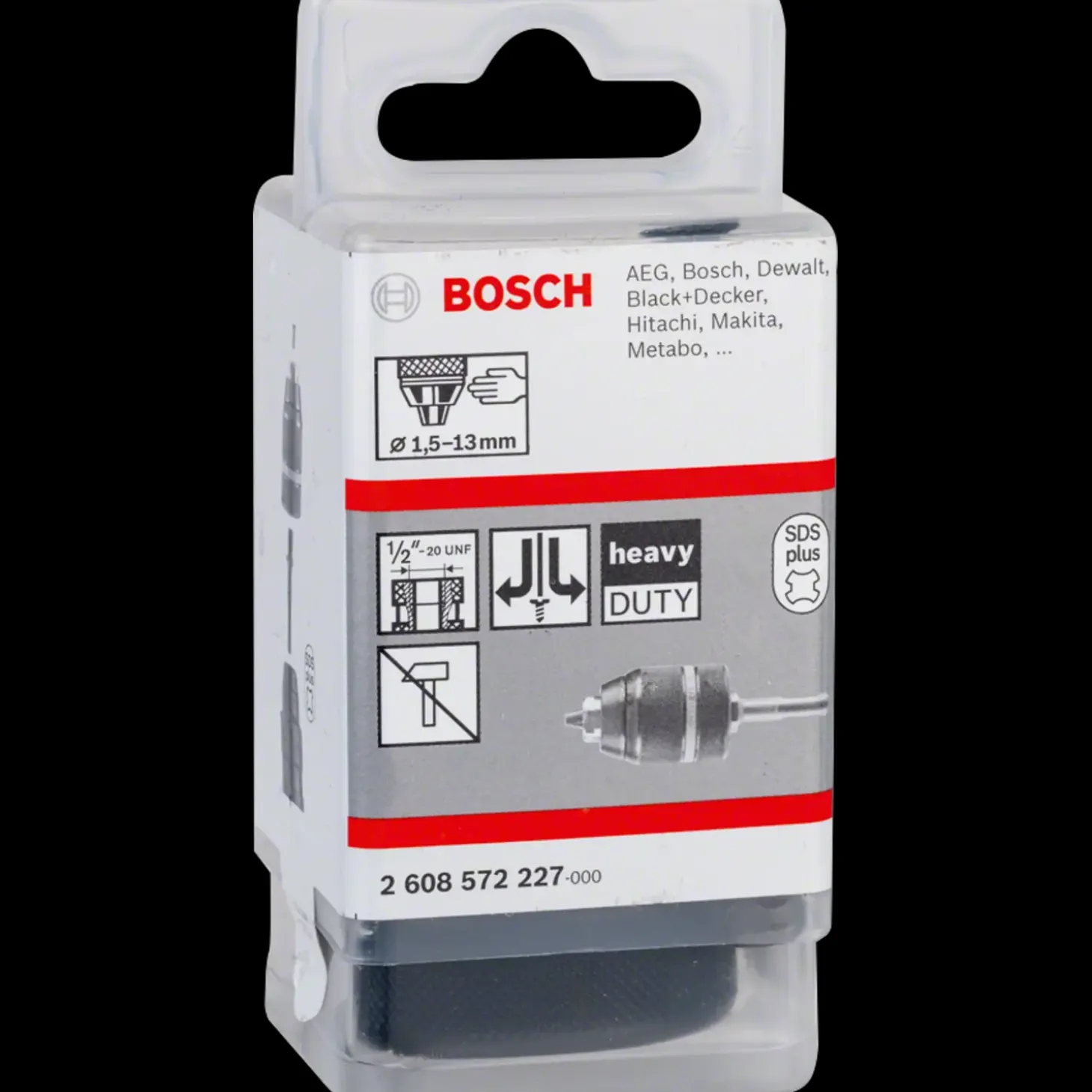 Bosch Selvspændende borepatron SDS plus