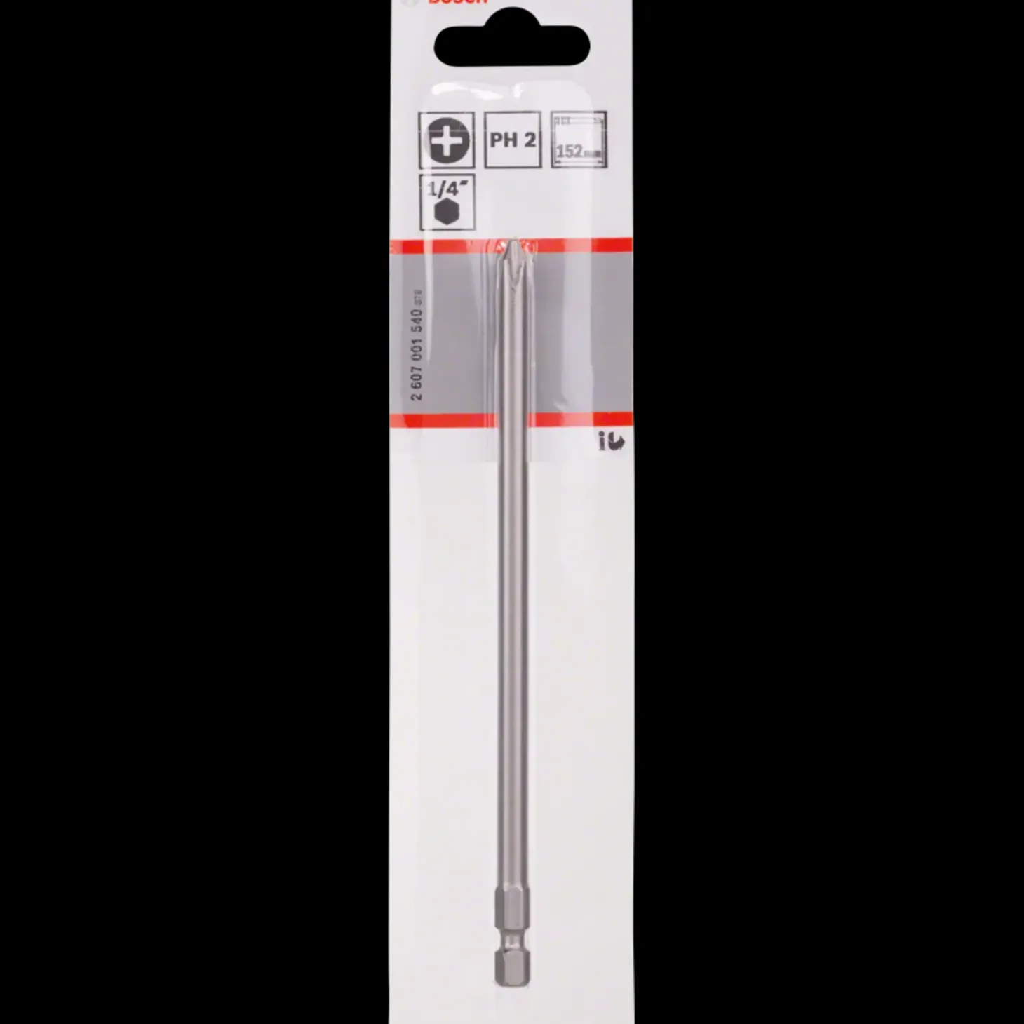 Bosch Skruebit, PH2 ekstra hård 152 mm