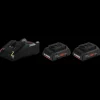 Bosch startersæt 2x ProCORE 18V 4.0Ah + hurtiglader