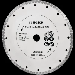 Bosch Turbo diamantskæreskive Ø115 mm