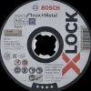 Bosch X-Lock Expert Inox og Metal skæreskive lige 115x1 mm