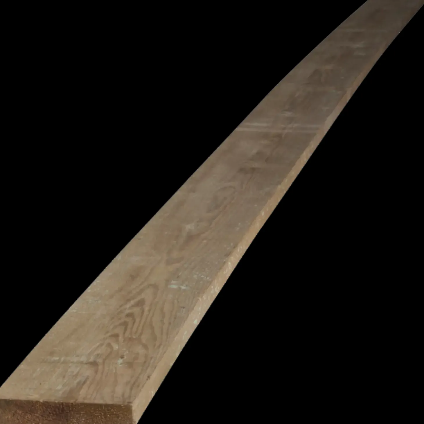 Brædder fyr/gran trykimpr. kvinta sort. 25x100 mm x 3,6M