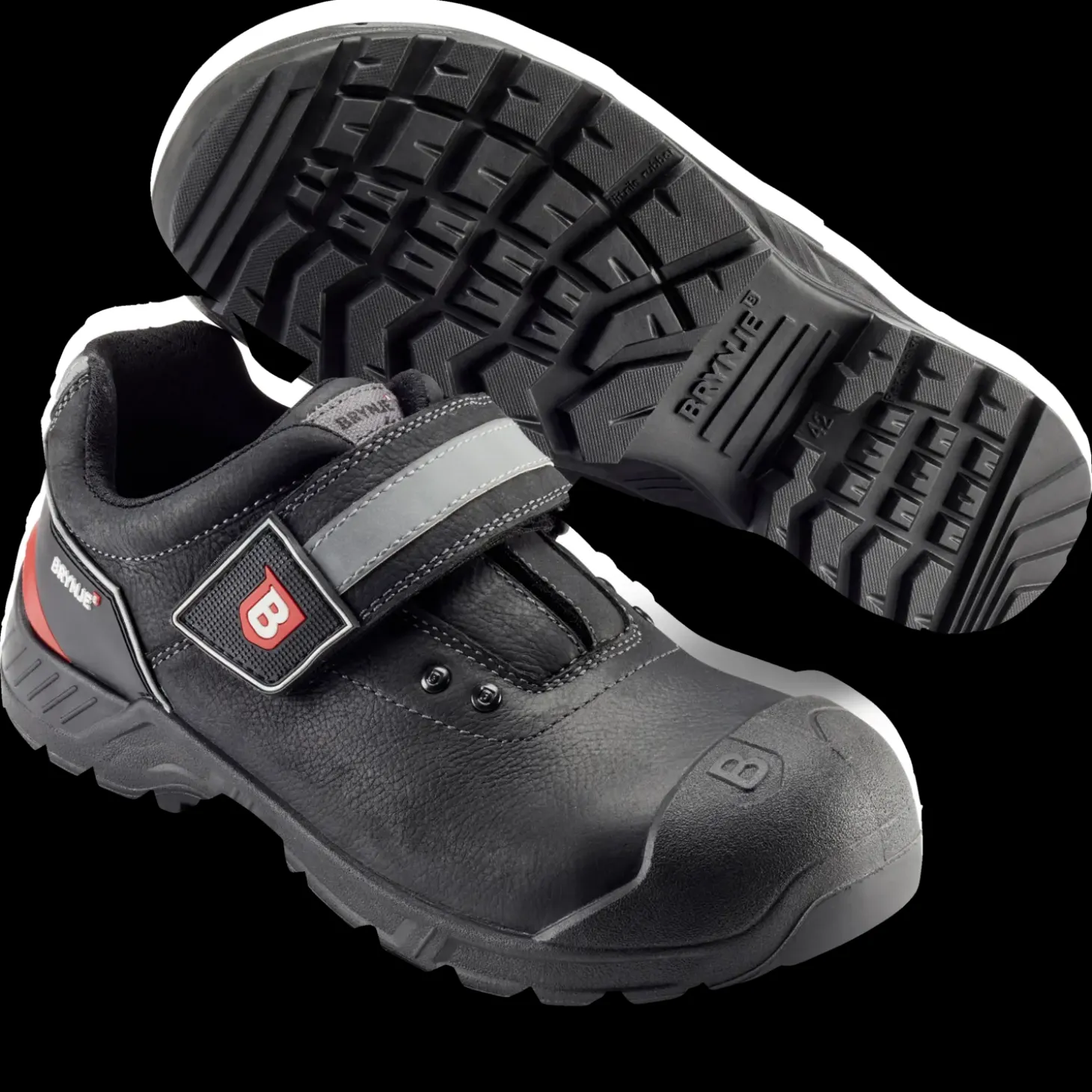 Brynje Advantage S3 SRC sikkerhedssko str. 47 sort