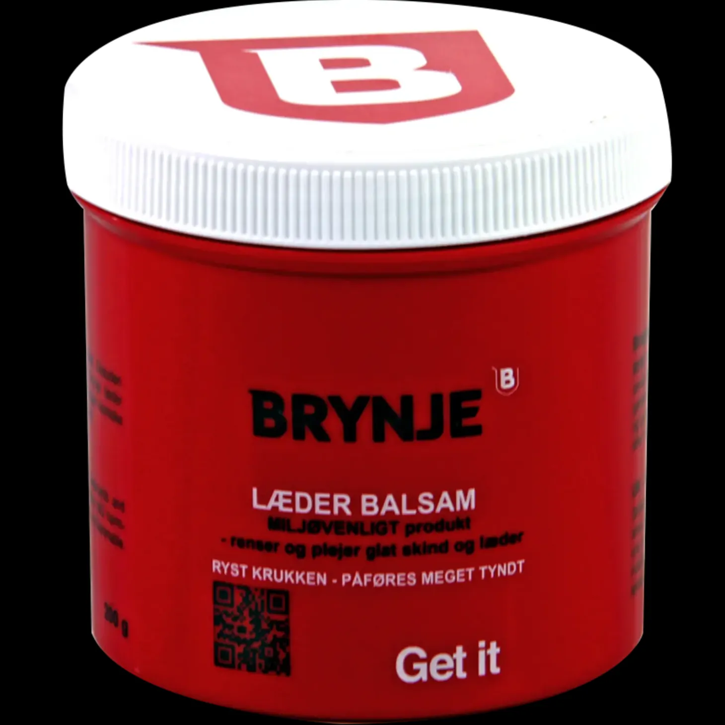 Brynje læderbalsam 200 g sort