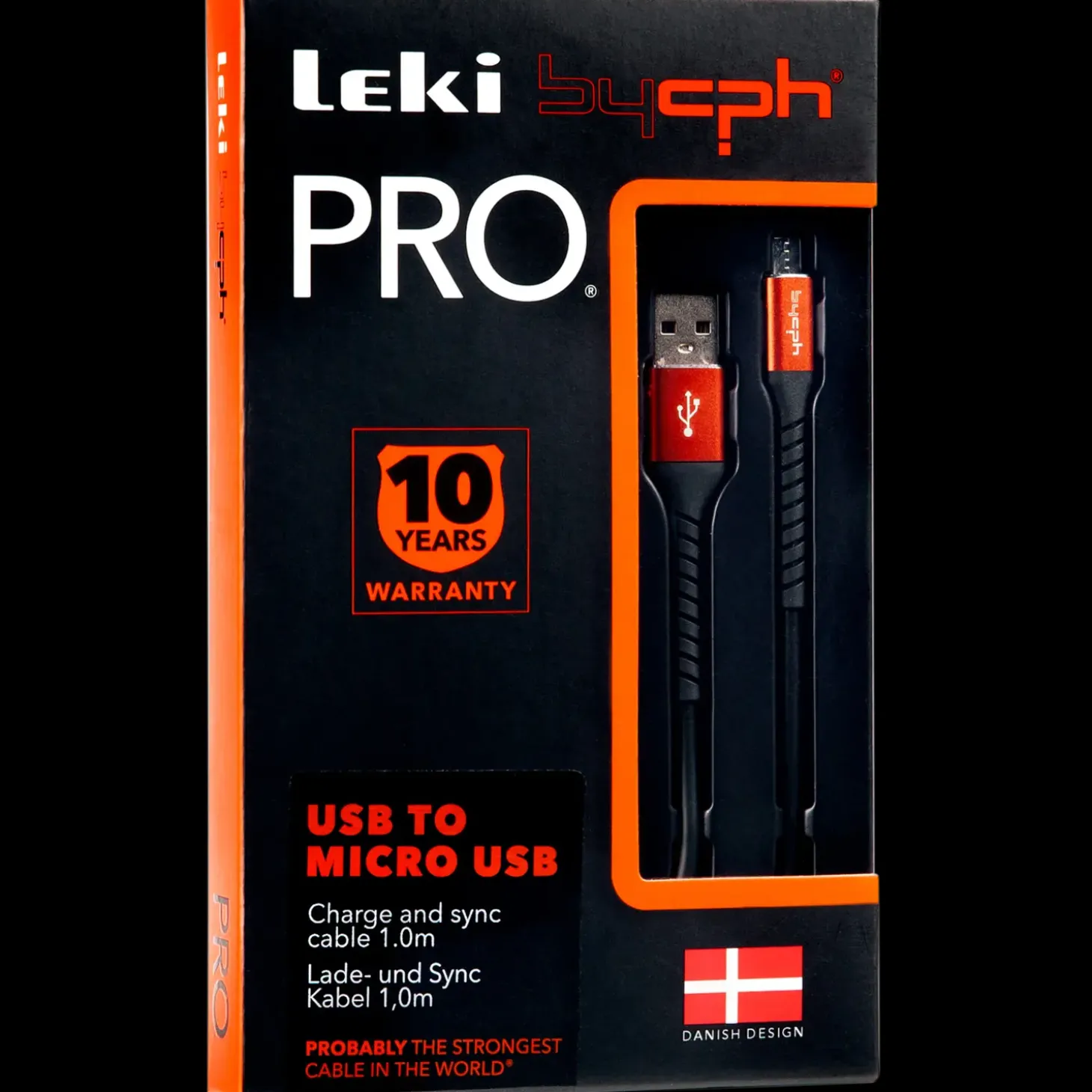 Bycph PRO Kabel - USB til Micro USB 1 m