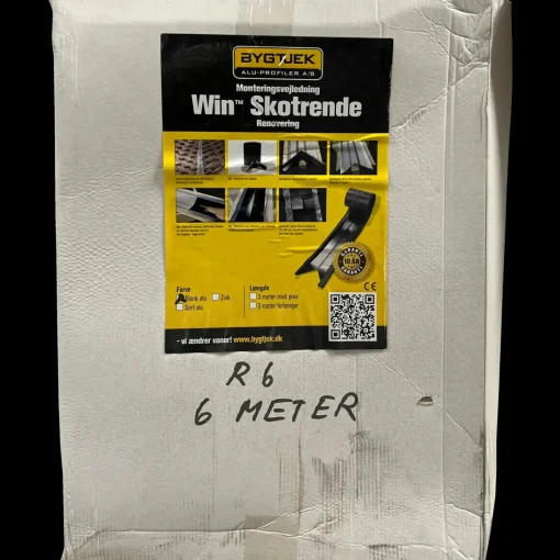 Bygtjek Win-skotrende 6" blank
