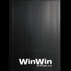Bygtjek WinWin plade sort 450x950x50x850 mm
