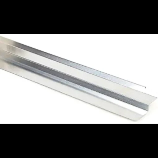 Bygtjek Z-profil / pladesamler 16 mm sort
