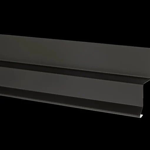 Bygtjek Z-profil / pladesamler 11 mm sort