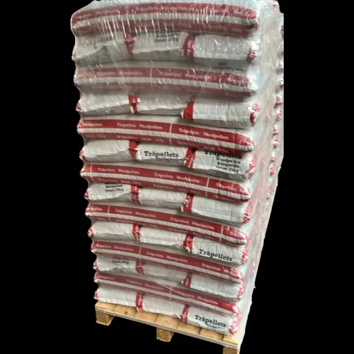 Calorius træpiller 8 mm - palle med 896 kg / 56 poser á 16 kg