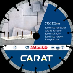 Carat CS diatex laser diamantklinge beton standard Ø125 mm