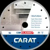 Carat CSMP premium silent diamantklinge fliser Ø125 mm
