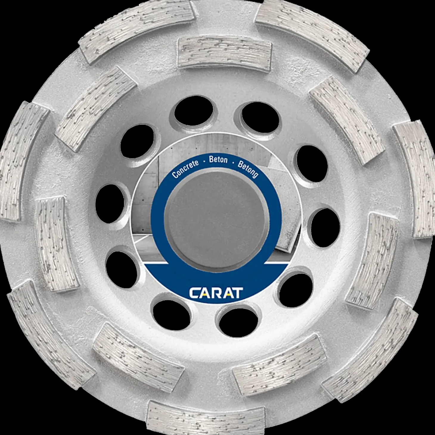 Carat diamantkopsten standard Ø125 mm