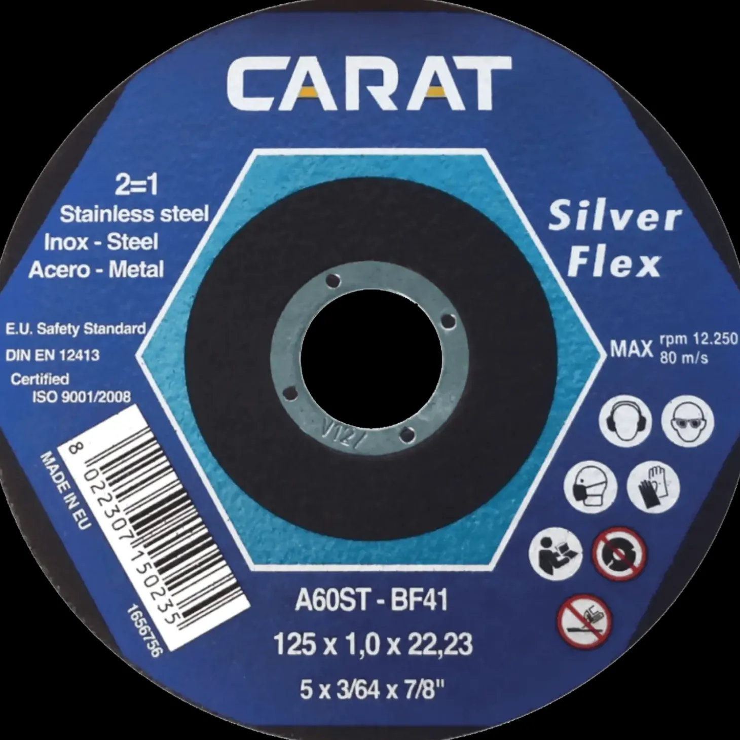 Carat Silver-flex skæreskive metal og rustfrit stål 230 mm
