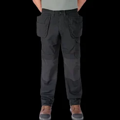 Carhartt 105070 steel cargo multi-pocket bukser Sort str. 36-32
