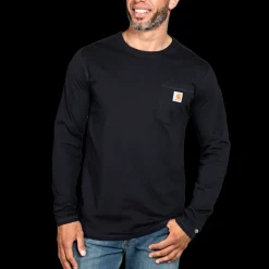 Carhartt Force t-shirt med lomme sort str. XL