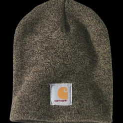 Carhartt hue acrylic knit hat - Military Olive/Black
