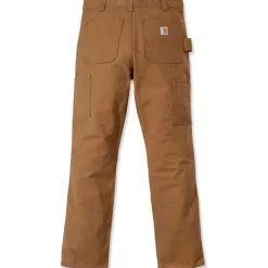 Carhartt Stretch Duck Double bukser brun str. 38/32