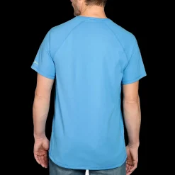 Carhartt t-shit Force Flex Block logo blå str. M