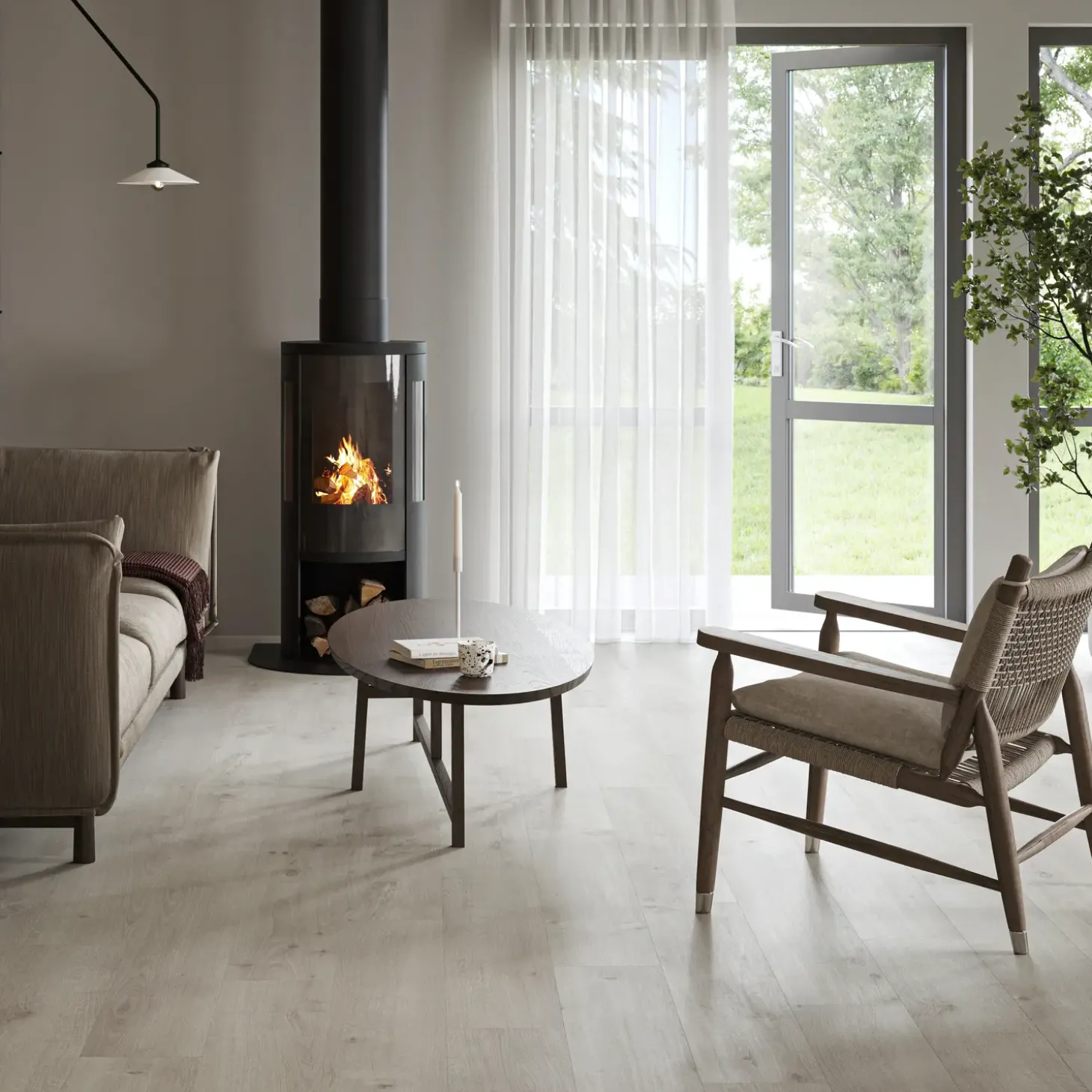 Cello Londoner Notting Hill vinylgulv, 5,5x200,5x1200 mm