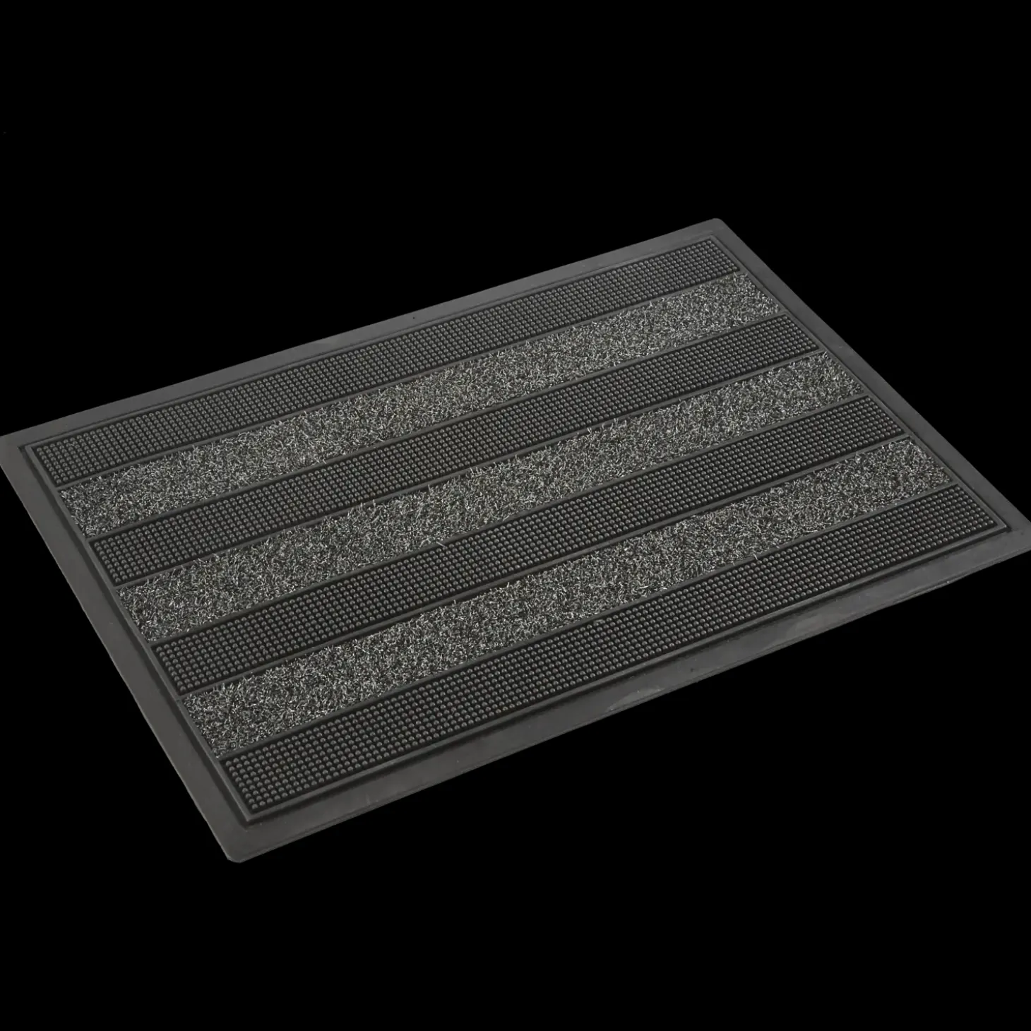 Clean Carpet gummimåtte 8 mm x 40x60 cm antracit