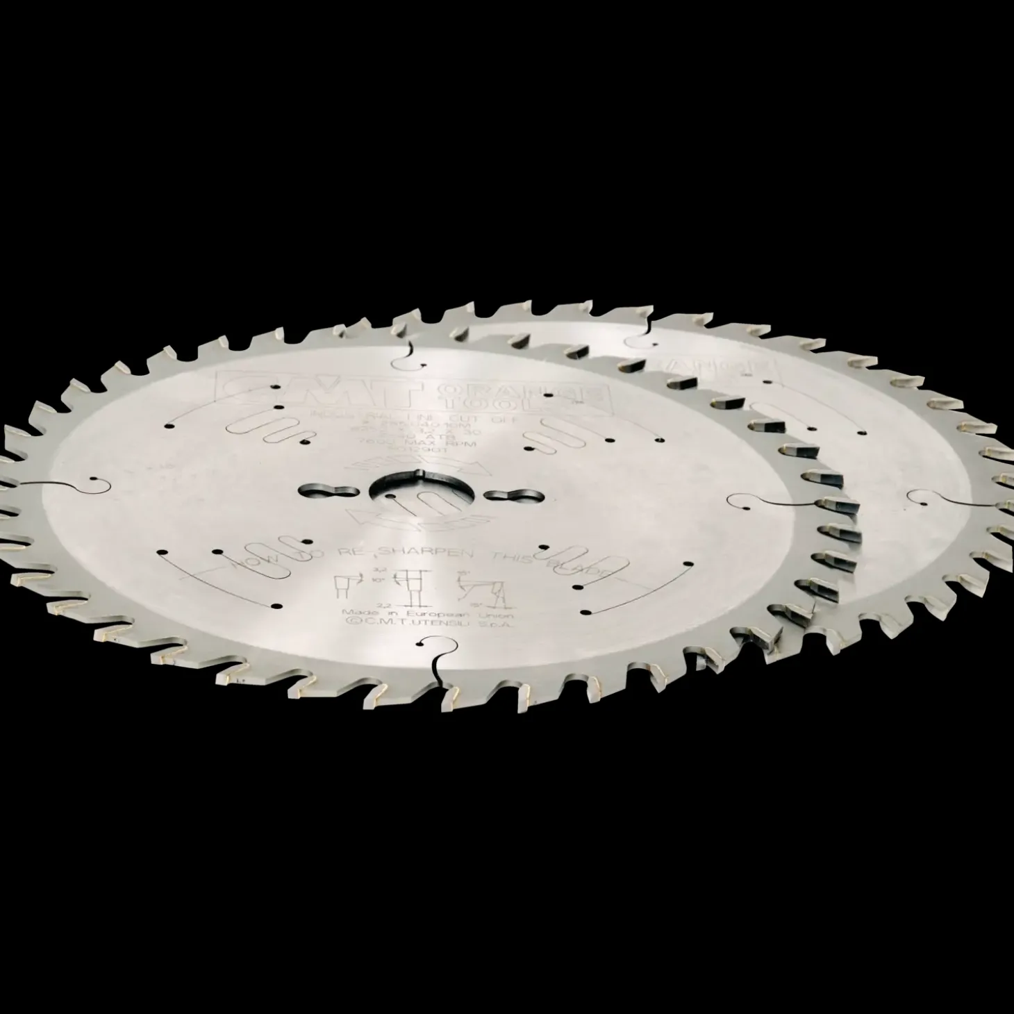 CMT rundsavsklingesæt 250 x 30 mm. m/40/60 W tænder