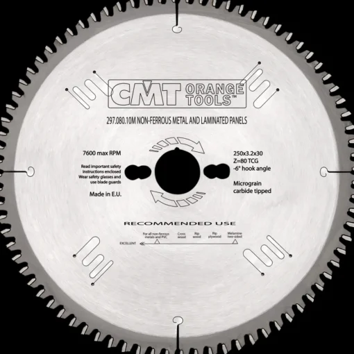 CMT savklinge 216x2,8x30 mm. Z64 NE neg.