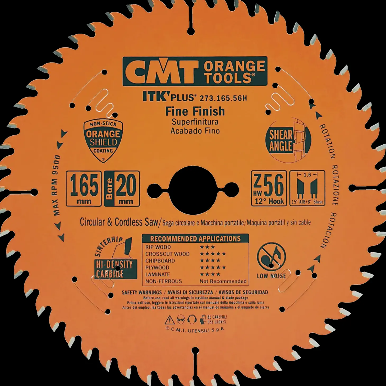 CMT savklinge 165x1,7x20 Z56 W