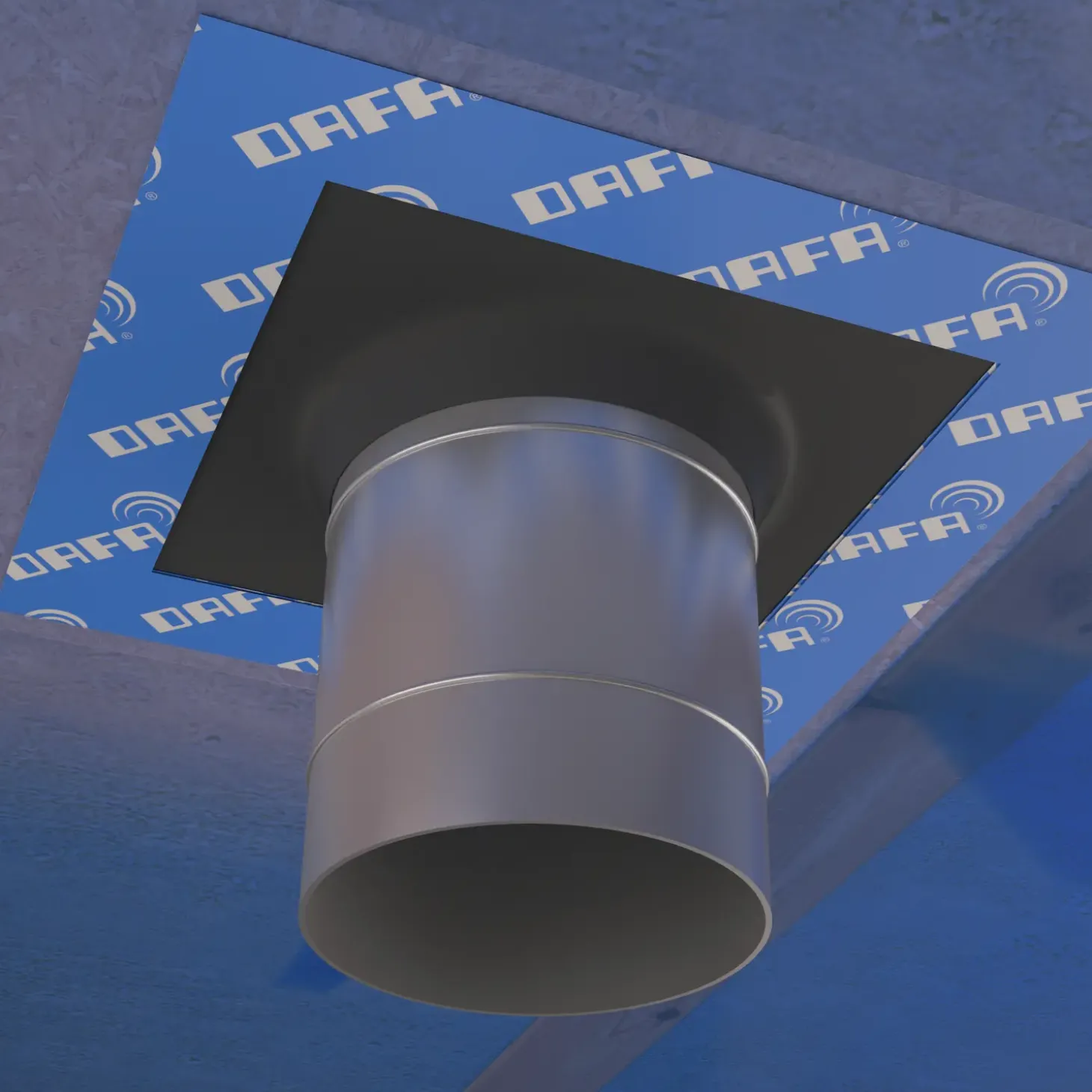 Dafa universal rørkrave 345x345 mm