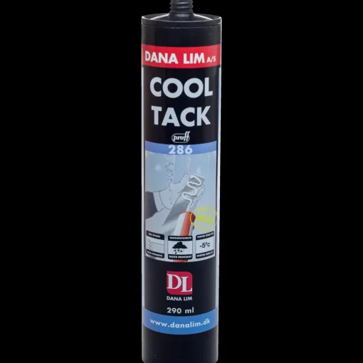 Dana Cool Tack 286 montagelim 290 ml hvid