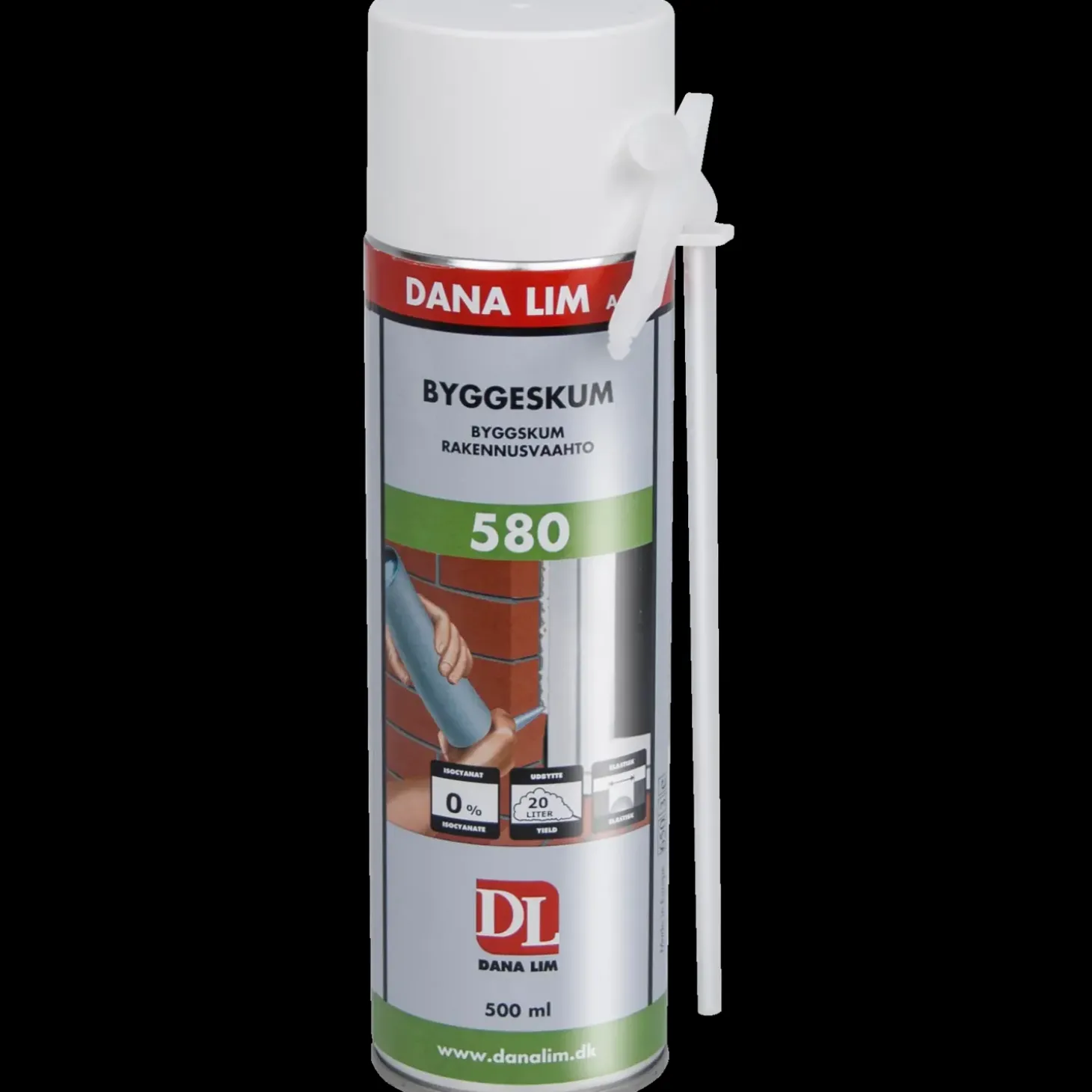 Dana lim byggeskum 580 500 ml