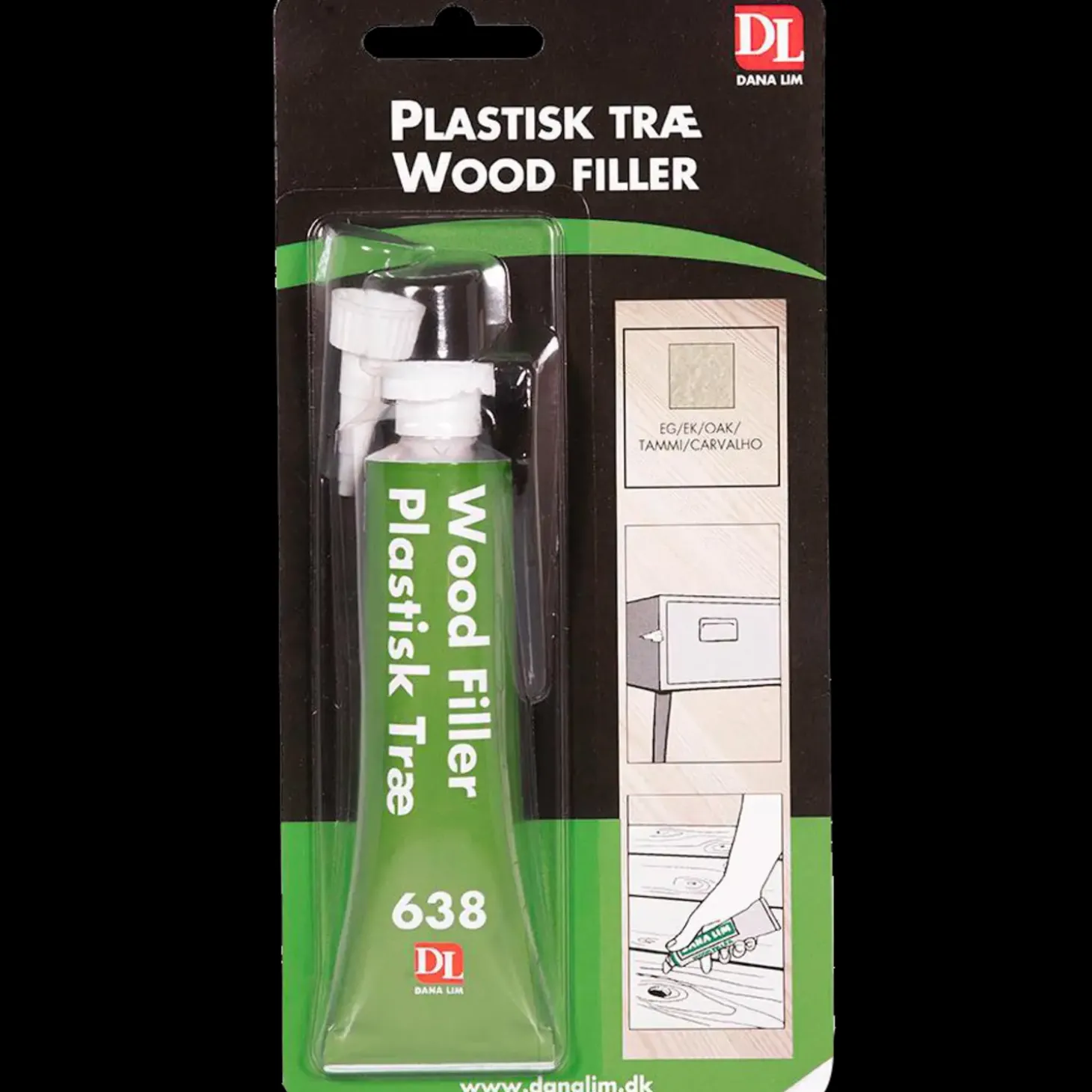 Dana plastik træ 638 eg 75 ml