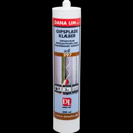 Dana proff gipspladeklæber 297 300 ml