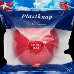 DanoMast rød plast knop til 2-6 meter 135 mm
