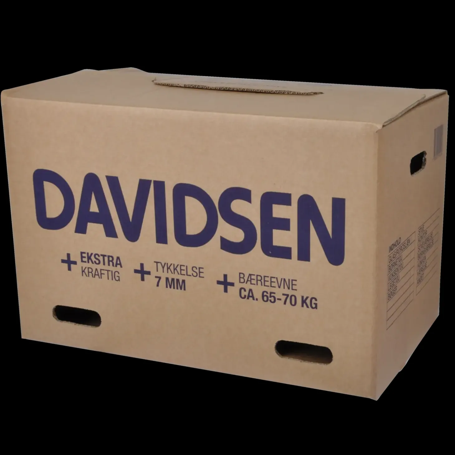 Davidsen senior flyttekasse 556x380x373 mm