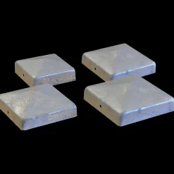 Davidsen stolpehat galvaniseret 71x71 mm