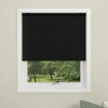 Debel LR plissegardin  sort 70x160 cm
