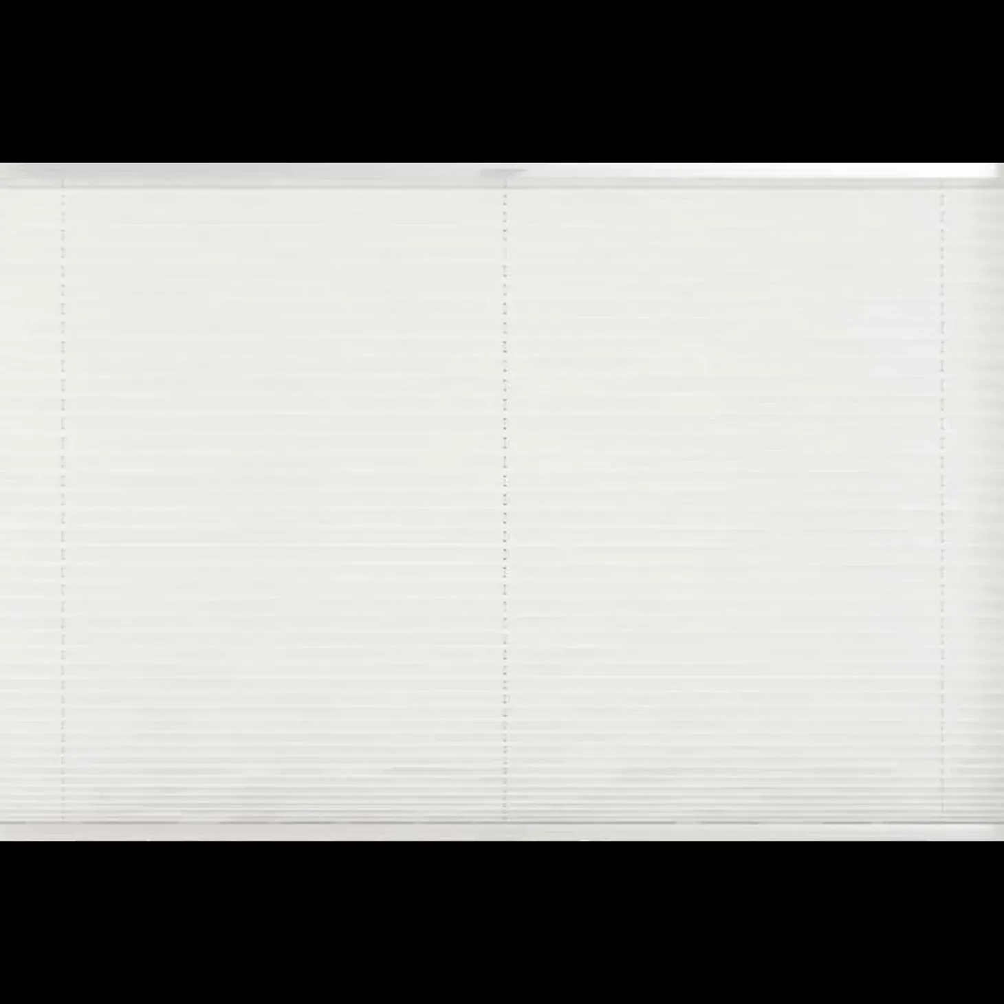 Debel plisségardin flex hvid 50x130 cm