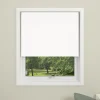 Debel rullegardin uni hvid 80x175 cm
