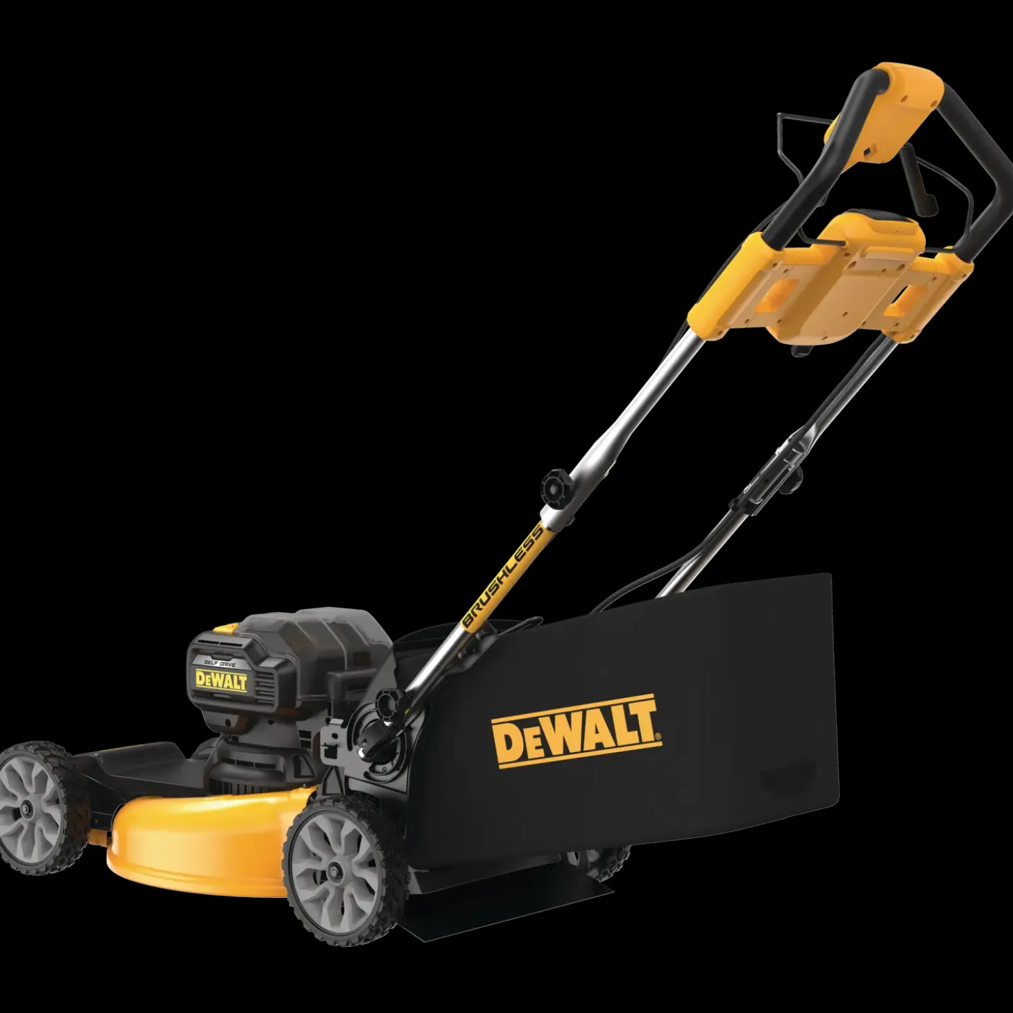 DeWALT DCMWSP564N 2x18V plæneklipper med opsamler 53 cm solo