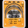 DeWalt DT1962-QZ rundsavsklingesæt 216 mm - 3-pak med 2 x 24T og 1 x 40T