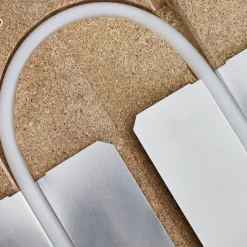 DLH varmefordelingsplade m/1 spor Ø20 mm - 280x1150x0,5 mm t/25 mm Thermogulv