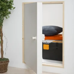 Dolle ClickFIX® 56WH skunklem hvidmalet udv. karm i 54x80 cm