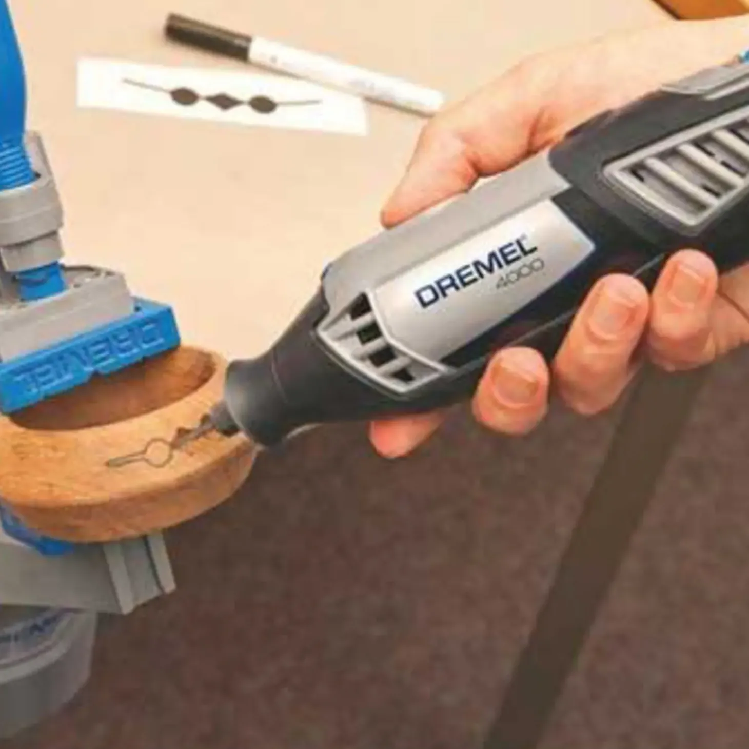 Dremel fræsejern HSS 125JA 6,4 mm. 2 stk.