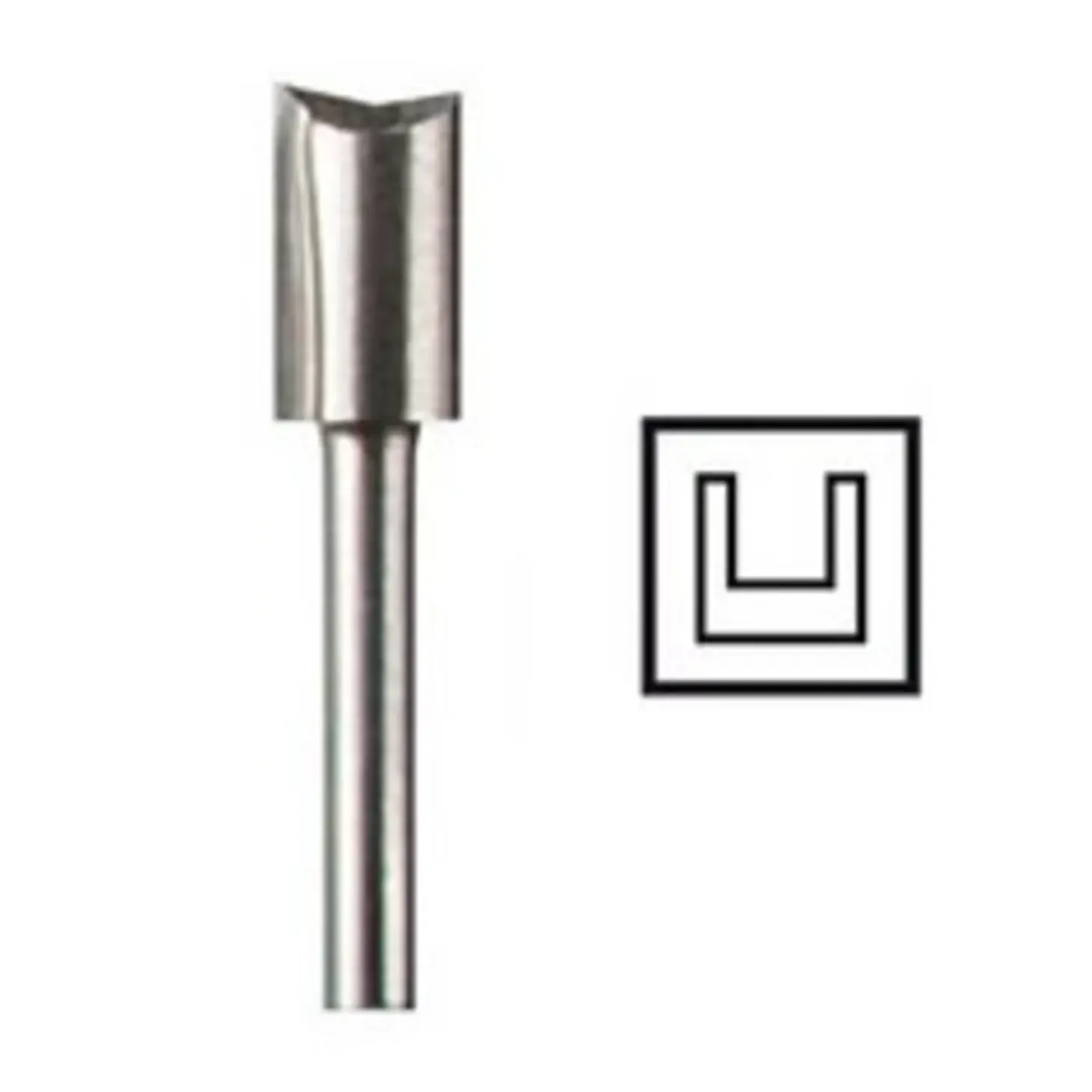 Dremel fræsejern notfræser 654 6,4 mm.