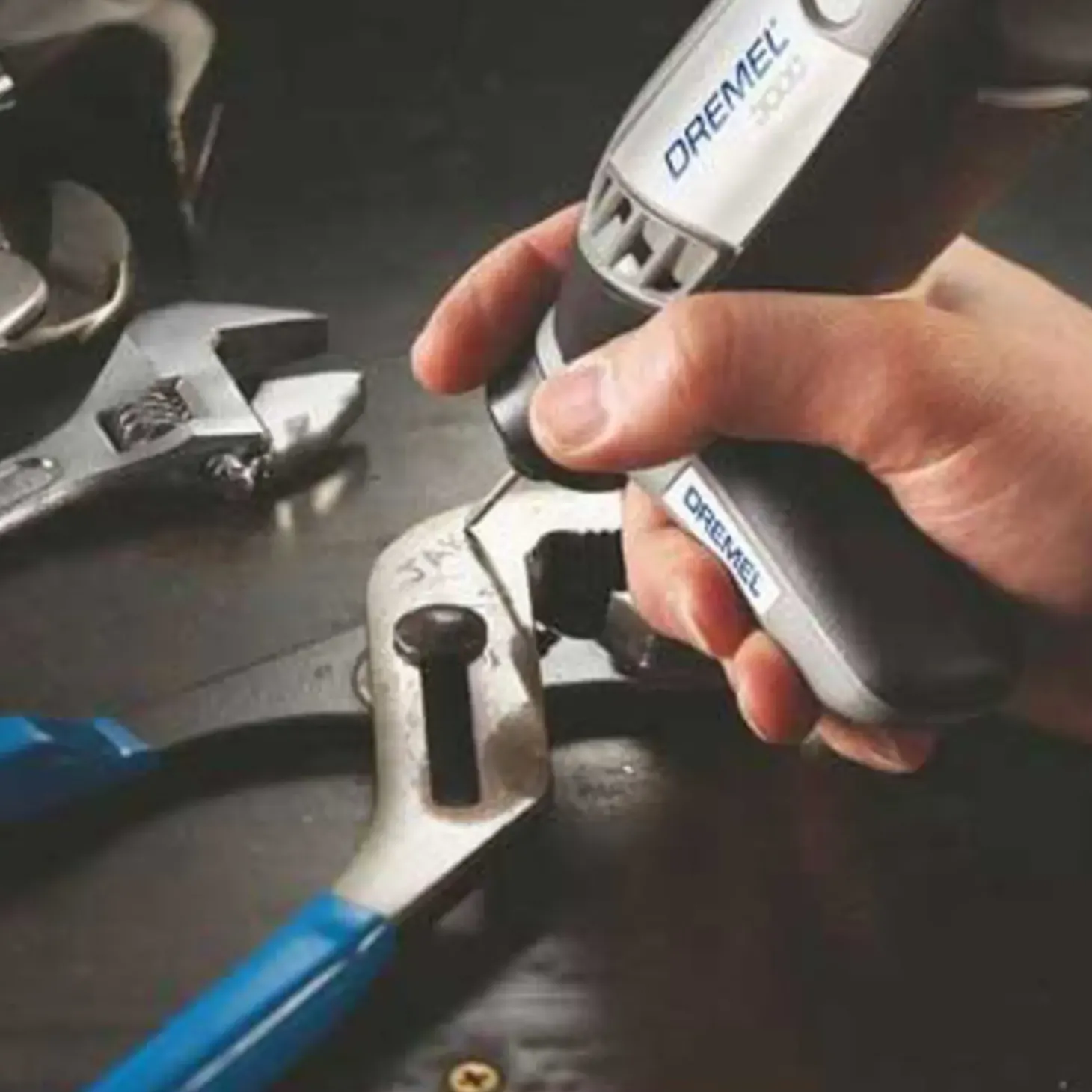 Dremel tungstensfræser 9901 3,2 mm. - cylindrisk