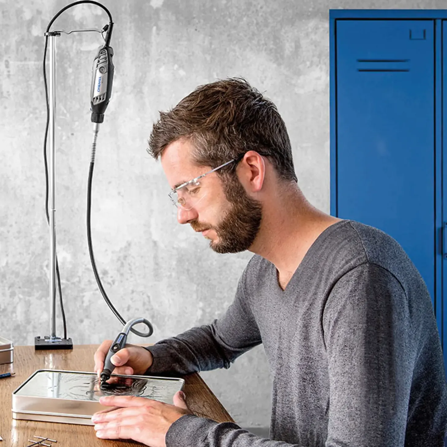 Dremel værktøjsholder til fleksibel aksel