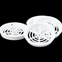 Duka skabsrist type 61,1 Ø43 mm 4 stk hvid