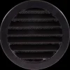 Duka udvendig rist dusav Ø100 mm sort