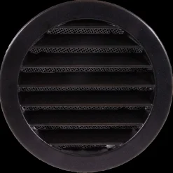 Duka udvendig rist dusav Ø100 mm sort